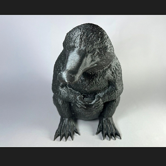 Niffler w/coin from Fantastic Beasts 3D Printed - Picture 2 of 3